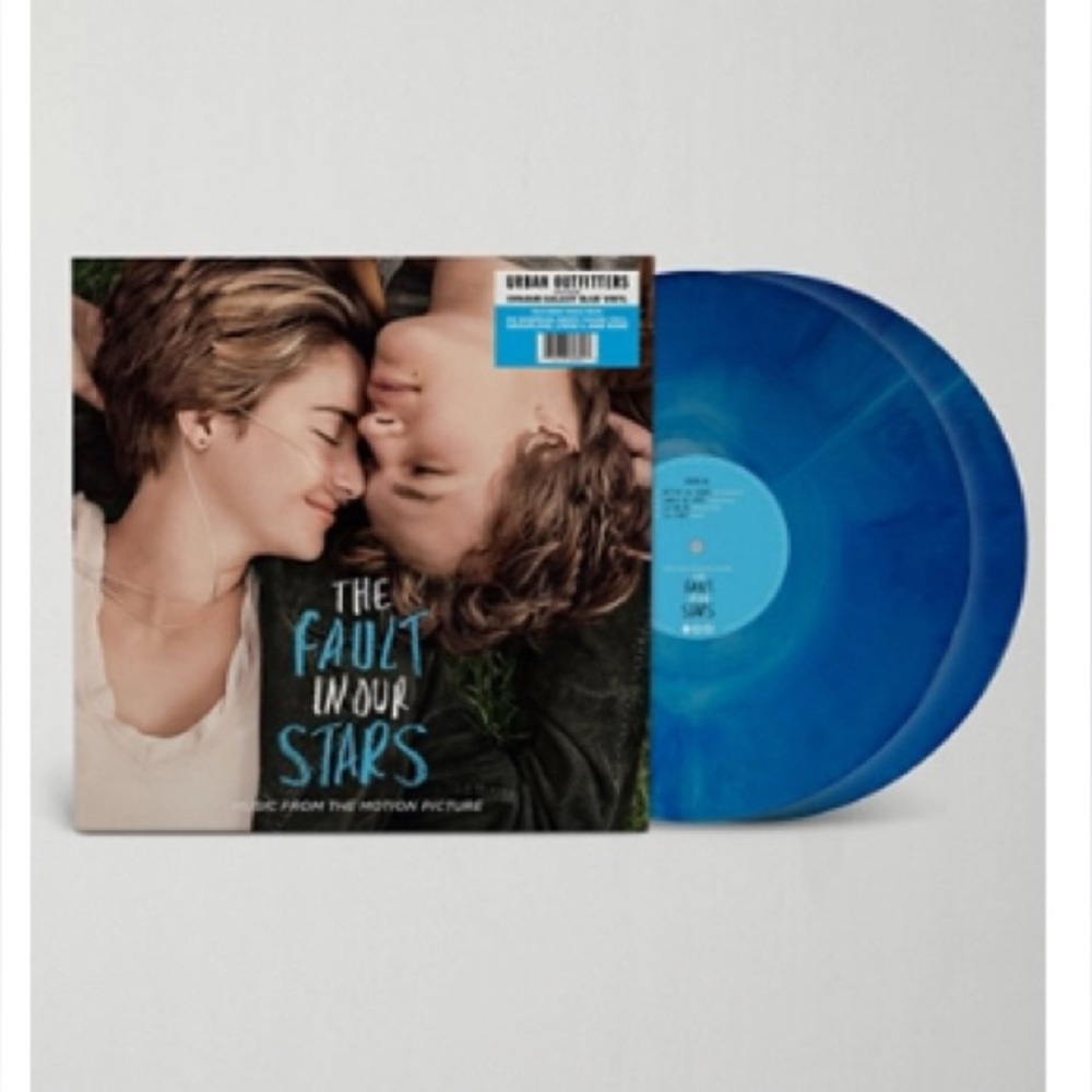 The Fault in Our Stars Blue Marble Vinyl Record